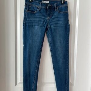 Free People Skinny Jeans Blue Denim Size 25